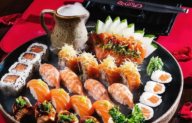 Imagem de Oriente Fast oferece rodízio completo como opção para confraternizações no Rio Vermelho