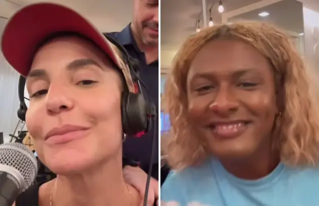 Imagem de Liniker prestigia ensaios da nova turnê de Ivete Sangalo em Salvador