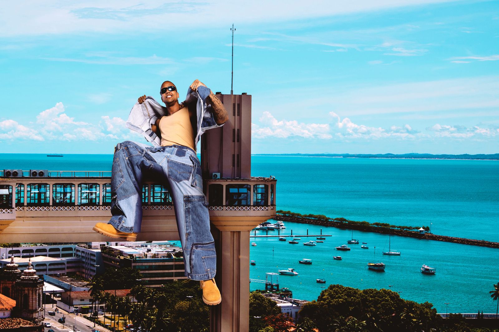 Imagem de Léo Santana divulga projeto 3D da megaestrutura do audiovisual que celebra seus 20 anos de carreira