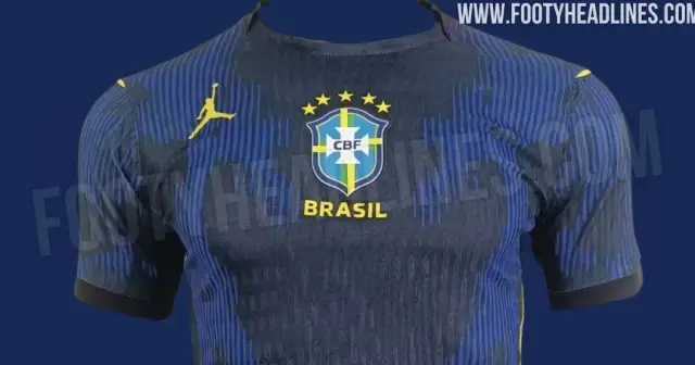 Imagem de Suposto segundo uniforme da Seleção Brasileira para a Copa de 2026 é revelado por site